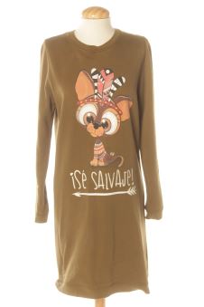 Vestido casual M Prometo Serte Fiel