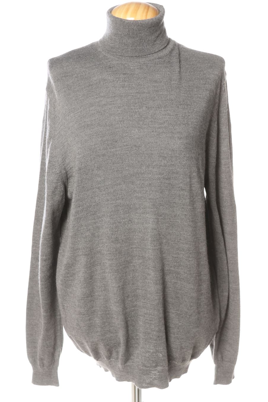 Pull Zara de la taille L, de couleur gris