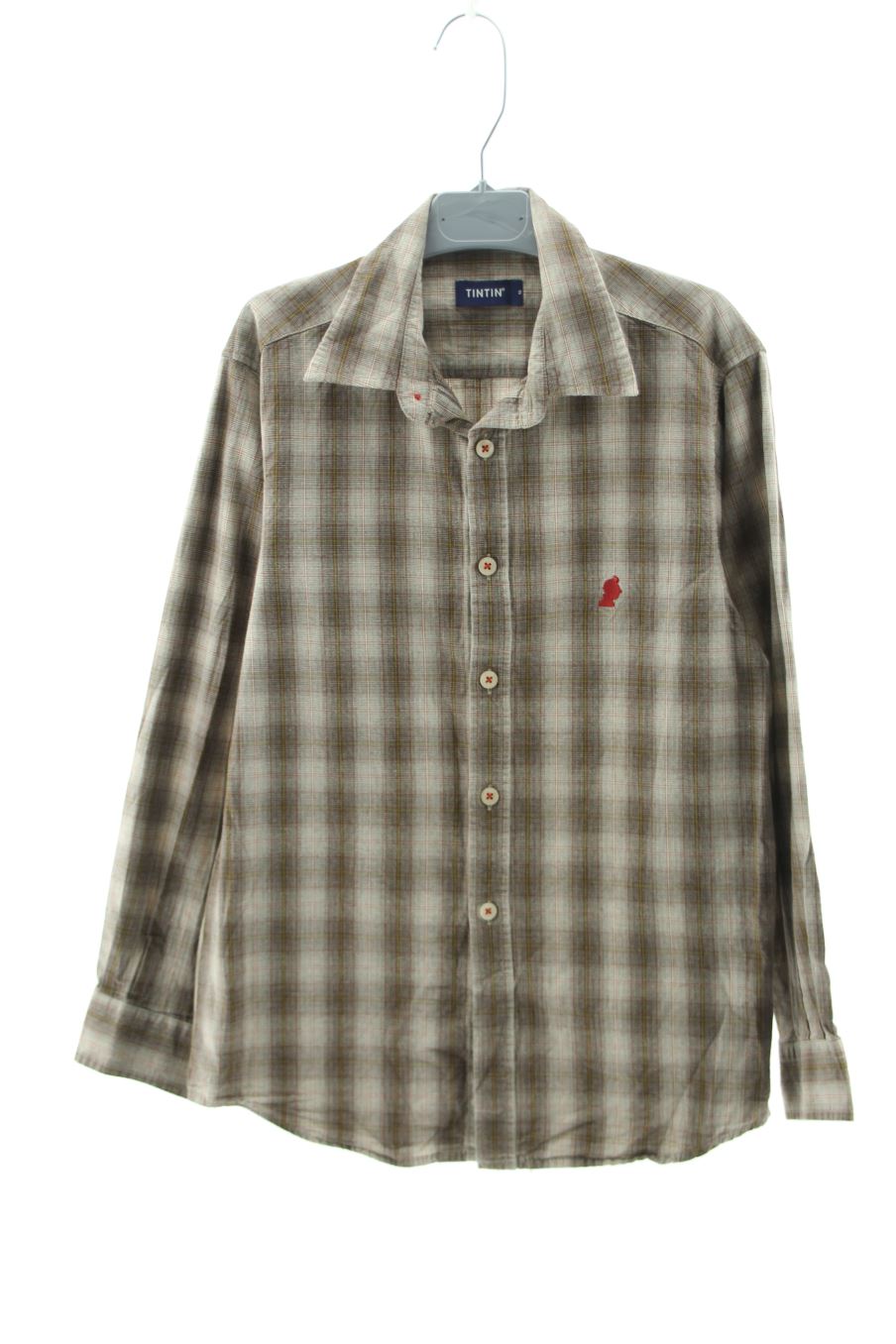 Chemise manches longues Tintín de la taille 10 ans de seconde main