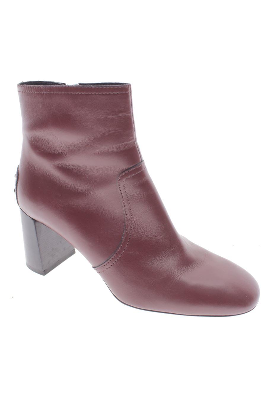 Botines de TODS de la talla 39, de color burdeos de