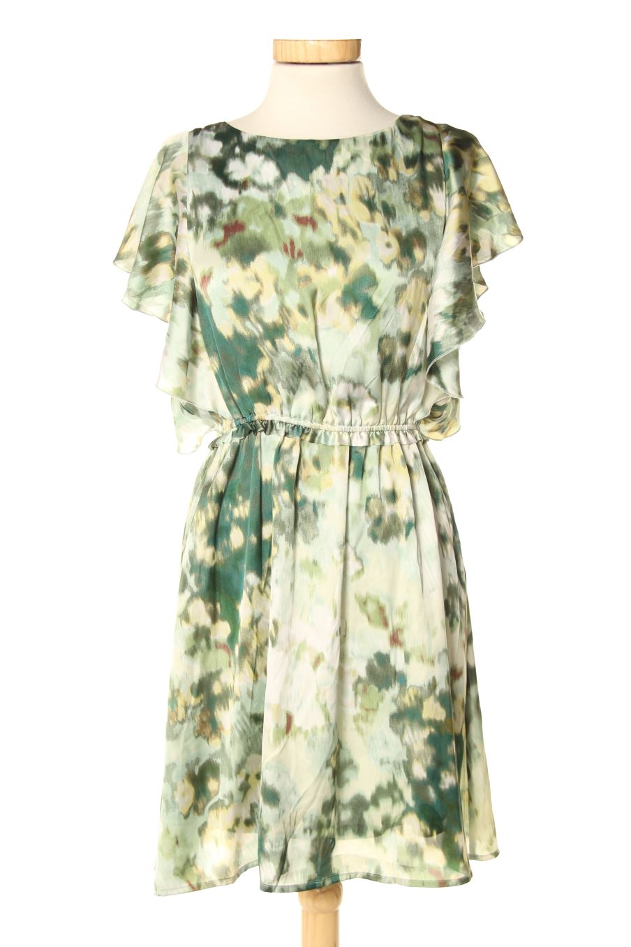 Robe casual H&M de la taille 36, de couleur vert