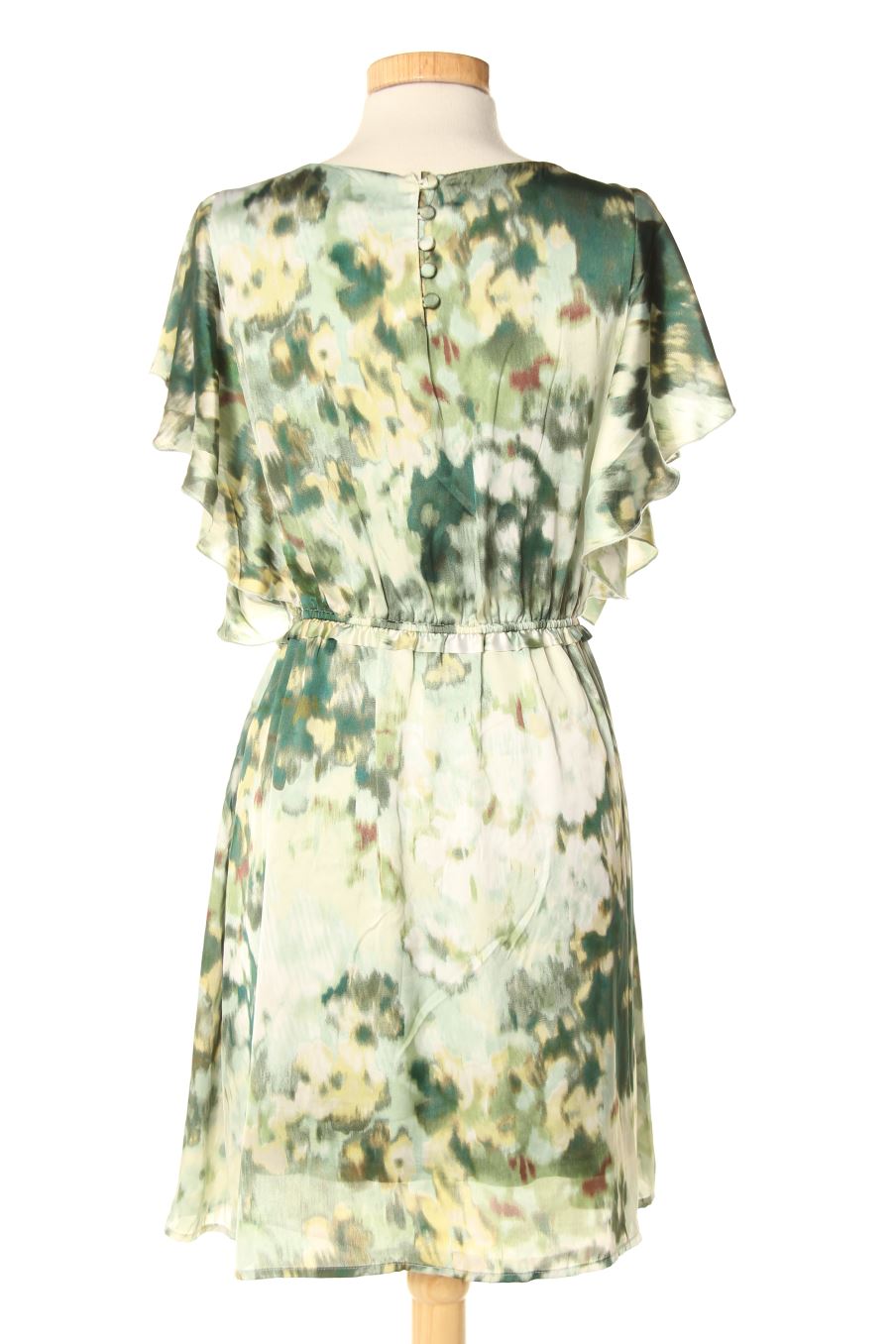 Robe casual H&M de la taille 36, de couleur vert