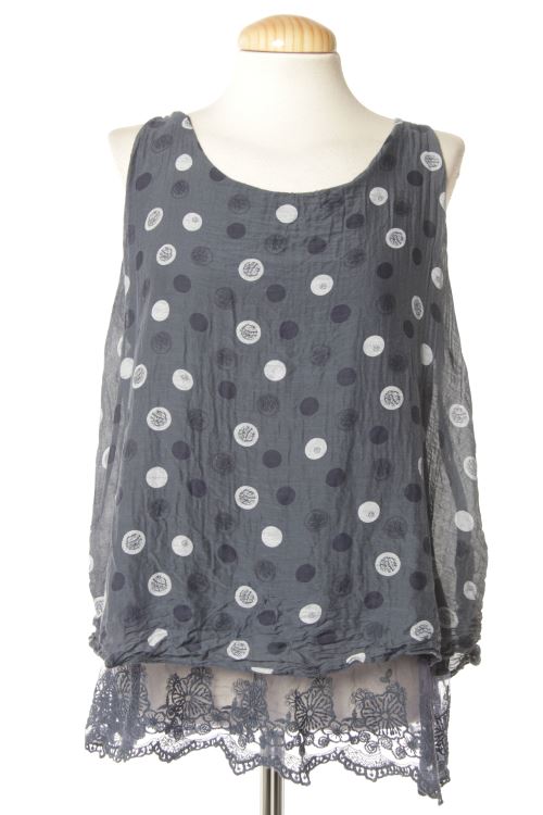 Aufwändiges Top
