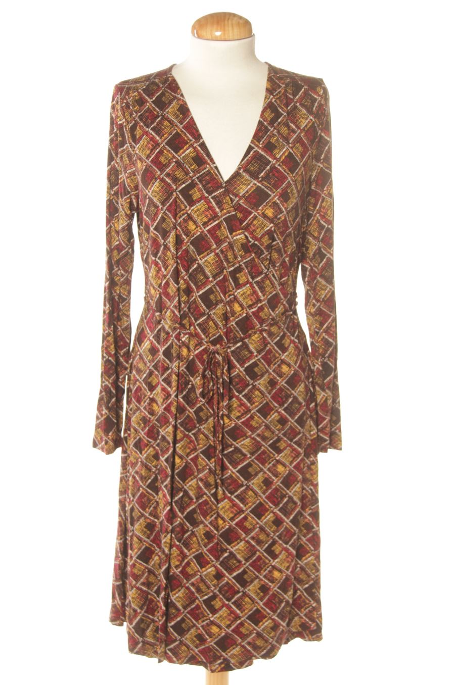 Einfaches Kleid von Surkana Größe L, Farbe Kariert, für