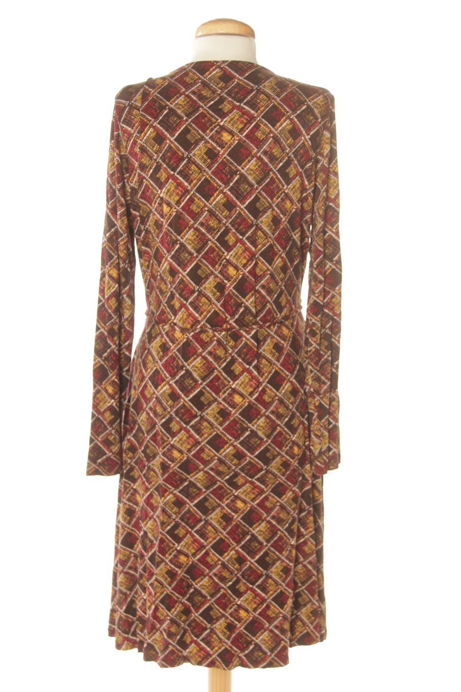 Einfaches Kleid von Surkana Größe L, Farbe Kariert, für