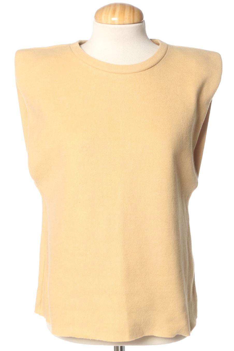 Pull Zara de la taille M, de couleur jaune