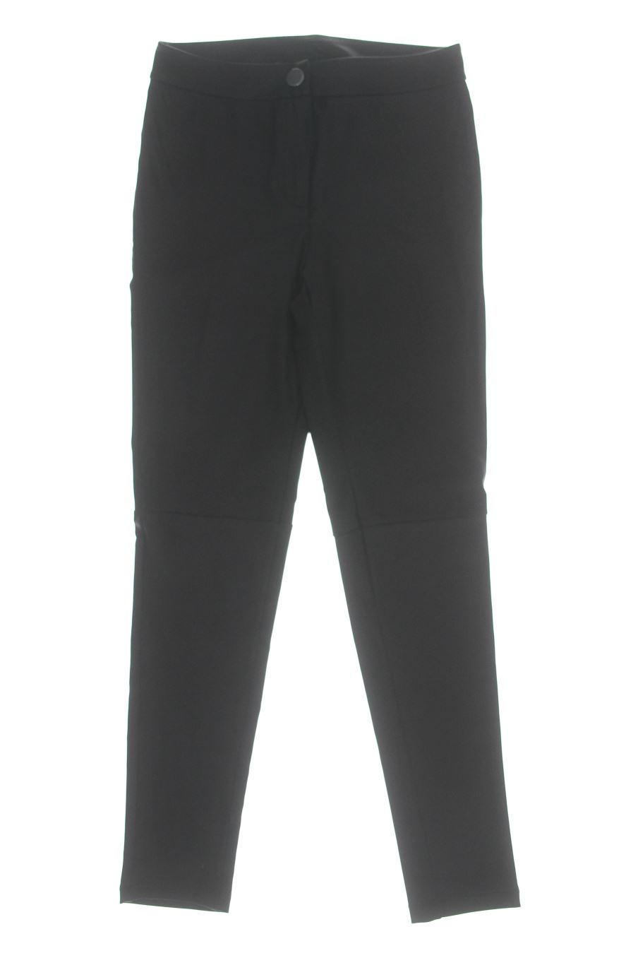 Pantalón Casual de Mango de la talla S, de color negro de sintético