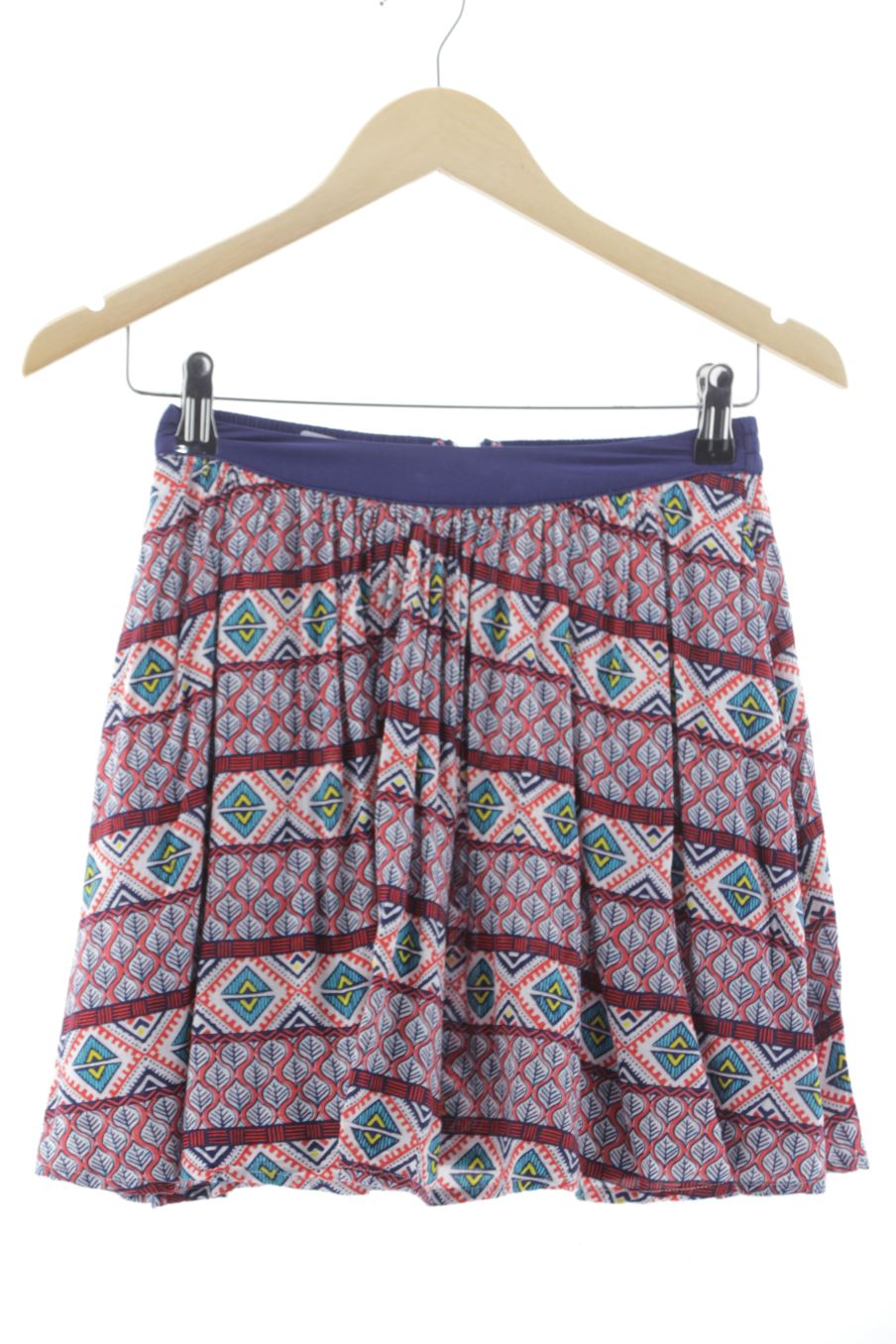 Falda de Springfield de la talla 34, de color estampado