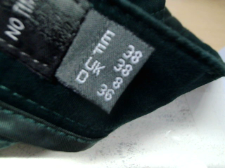 Pantalón de Jocavi de la talla 38, de color verde