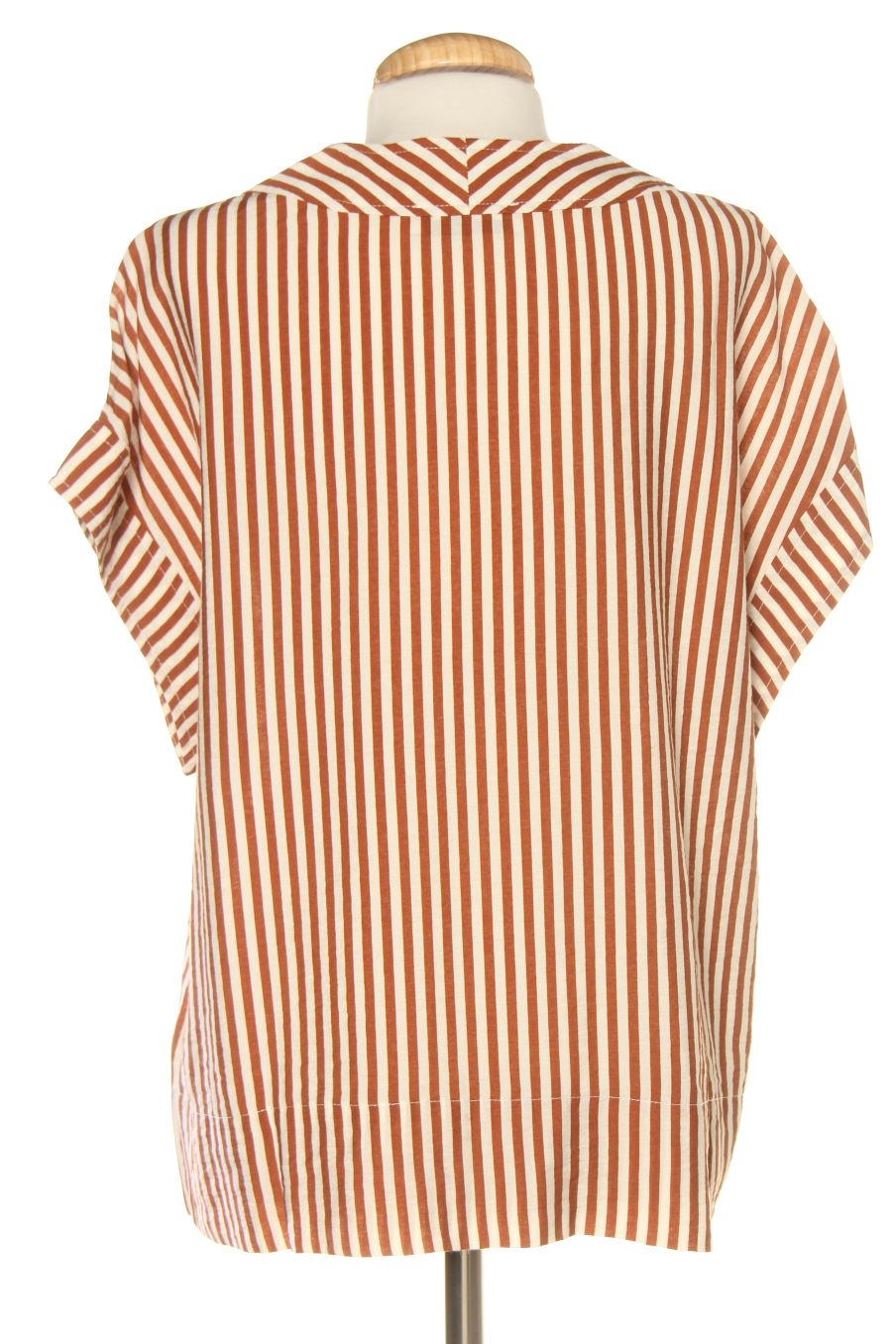 Blouse à manches courtes El Corte Ingles de la taille S, de couleur rayures