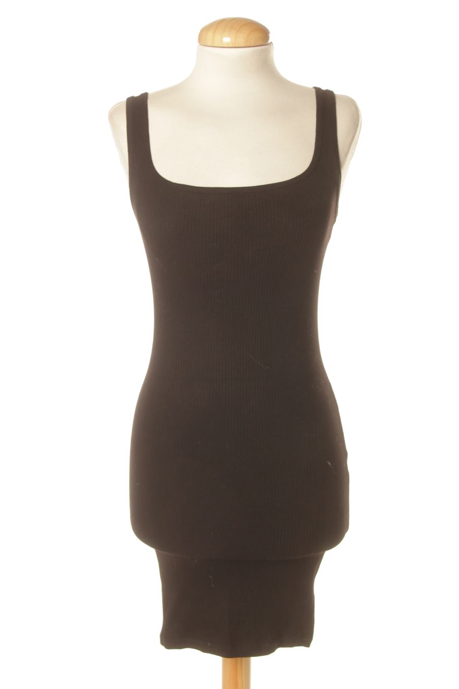 Robe casual Bershka de la taille XS, de couleur noir