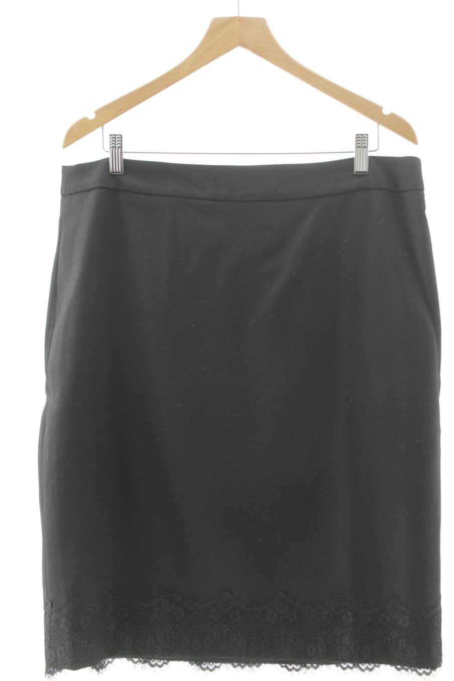 Falda de Zapa de la talla 46, de color negro