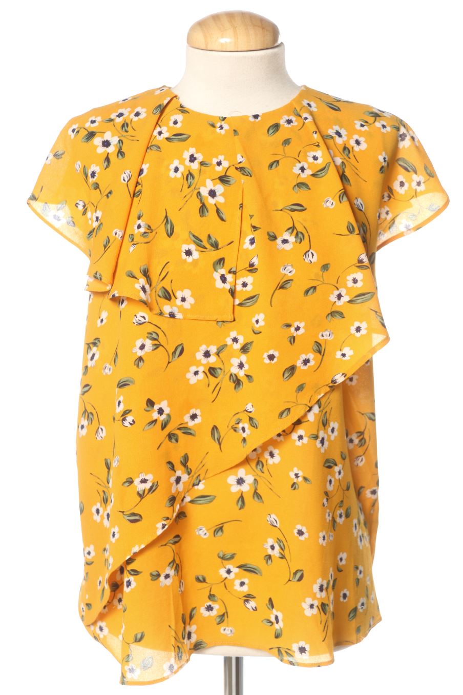Top ELLI WHITE de la taille M, de couleur fleurs