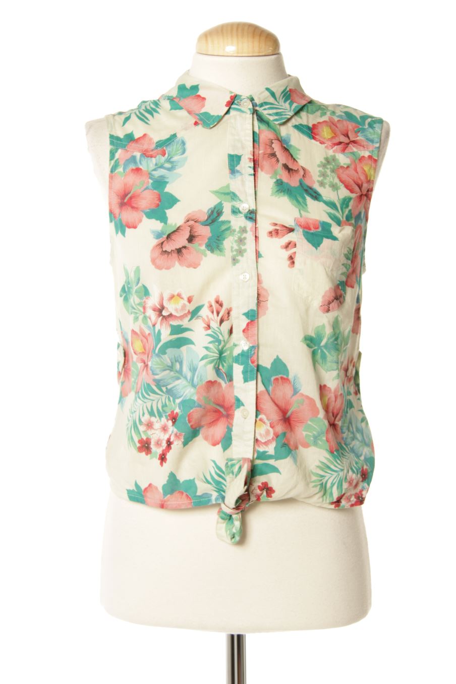 Camisa sin mangas de Springfield de la talla M, de color flores