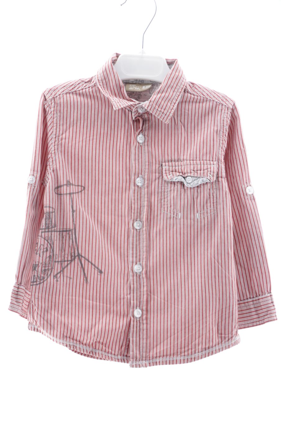 Chemise manches longues DPam (Du Pareil au meme) de la taille 3 ans de seconde main
