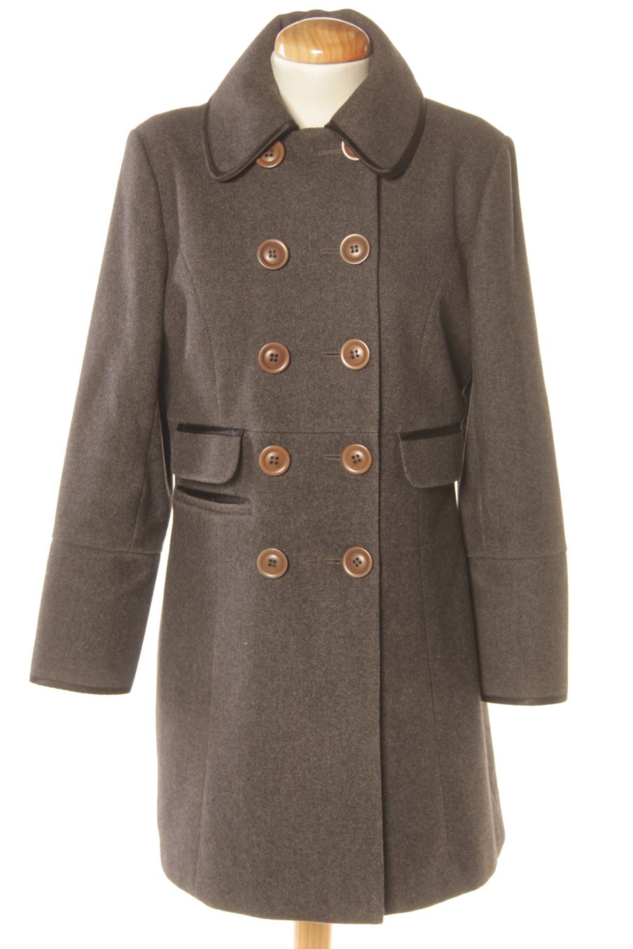 Abrigo de Kookai de la talla 38, de color gris