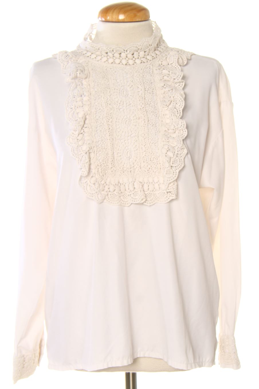 Langärmelige Bluse von Sfera Größe S, Farbe Weiss, für