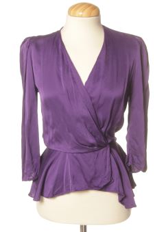 Blusa de manga larga XS Zara