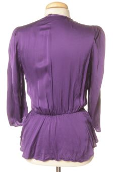 Blusa de manga larga XS Zara