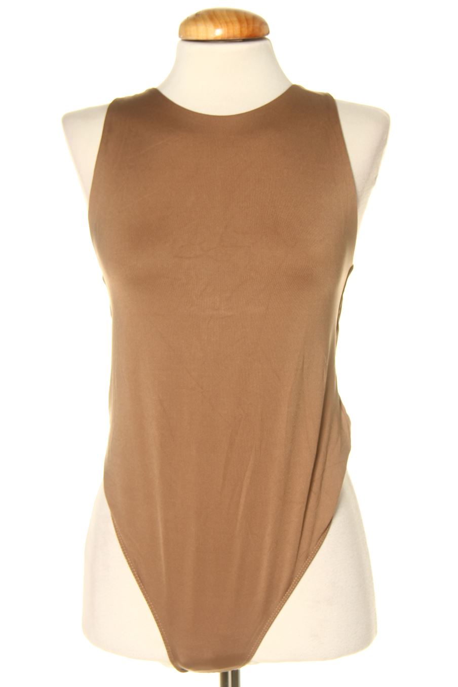 Body Stradivarius de la taille L, de couleur beige
