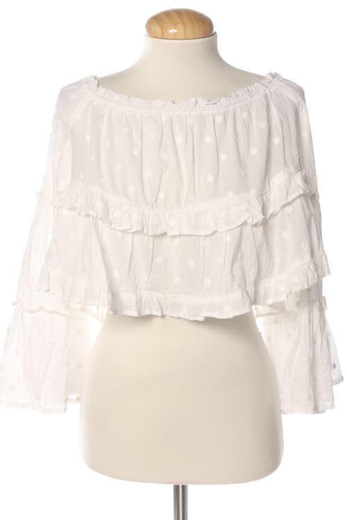 Blusa a maniche lunghe
