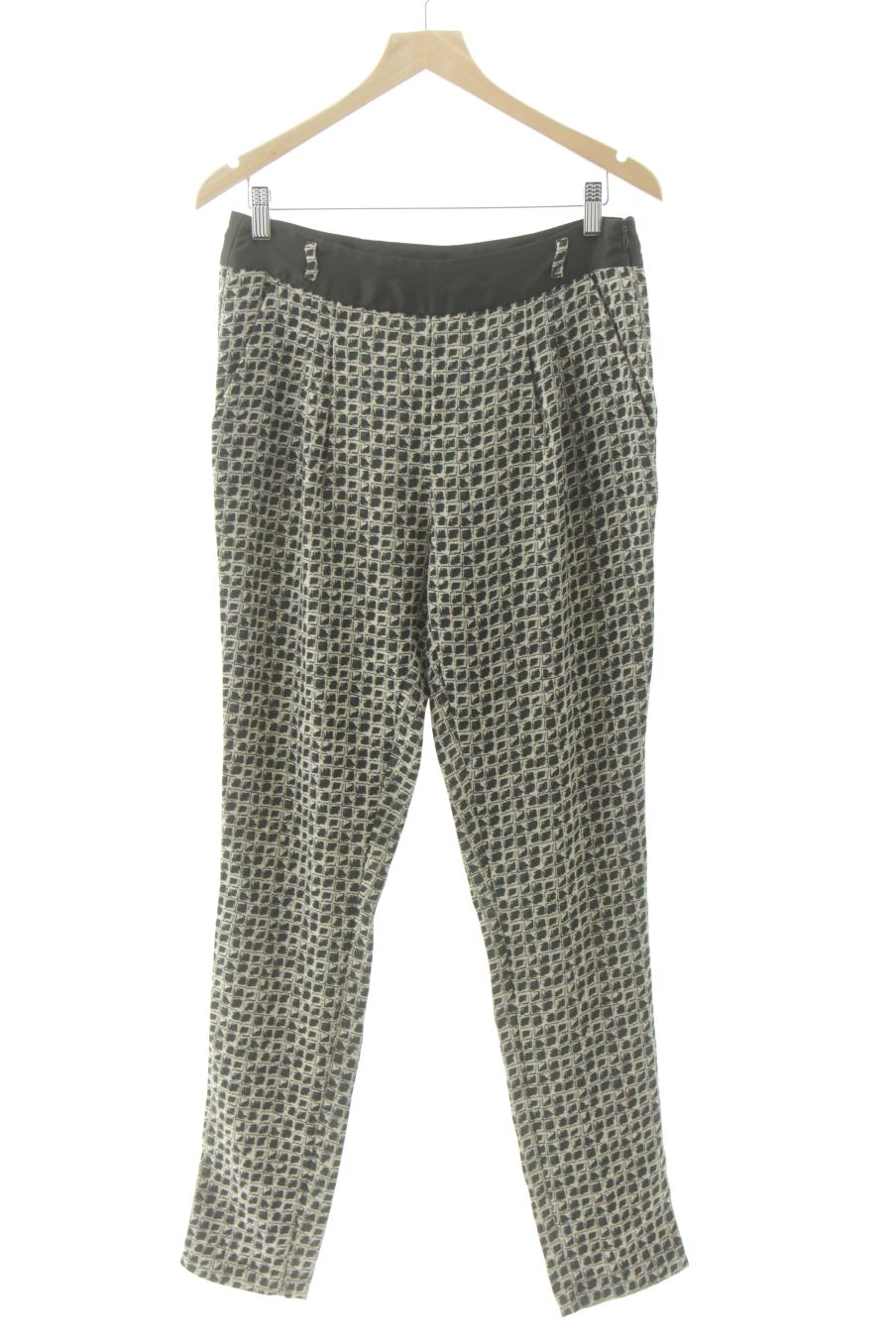 Pantalon Benetton de la taille 40, de couleur carreaux