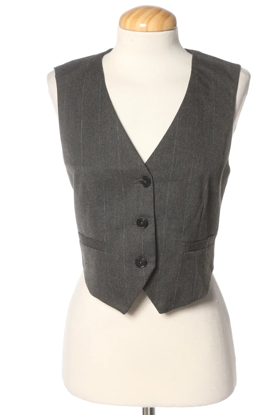 Gilet sans manches Amisu de la taille 34, de couleur gris