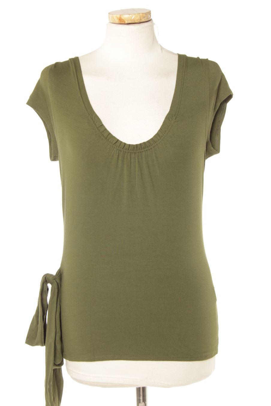 T-shirt Camaieu de la taille S, de couleur vert