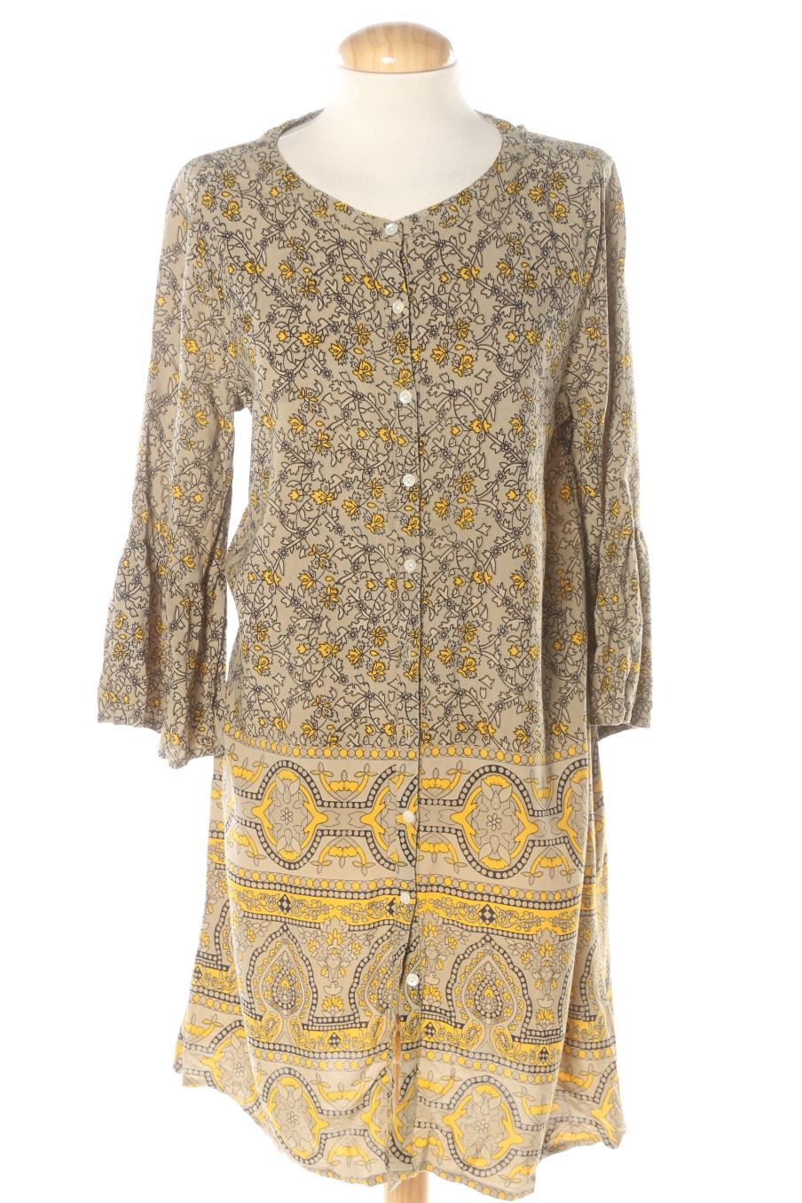 Robe casual natura de la taille M, de couleur vert