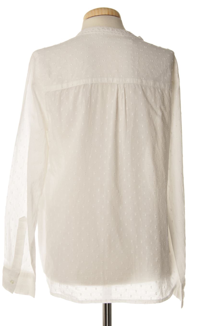 Blouse à manches longues Sfera de la taille M, de couleur blanc