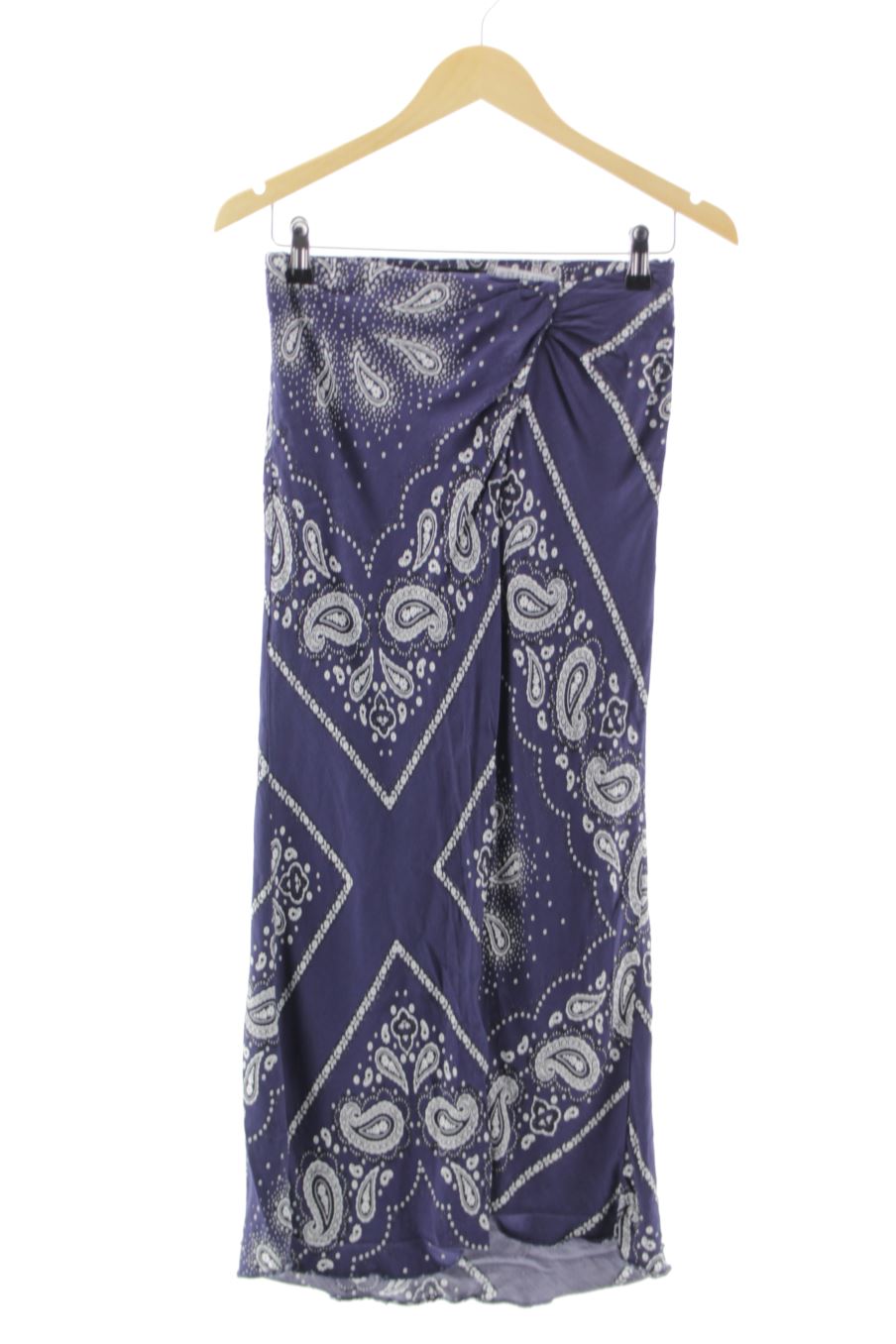 Faldas de Zara de la talla S, de color azul marino
