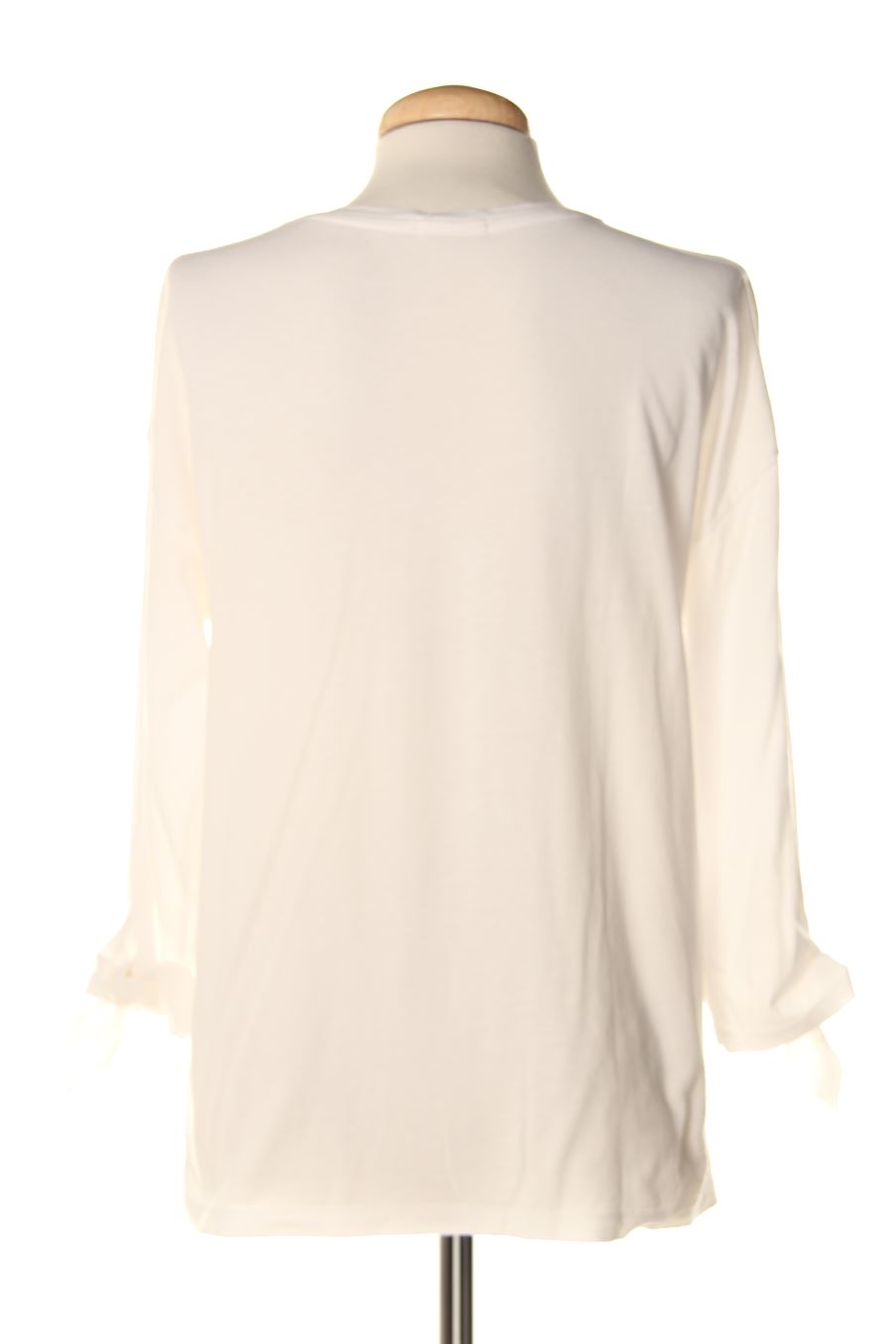Blouse à manches longues Stradivarius de la taille S, de couleur blanc