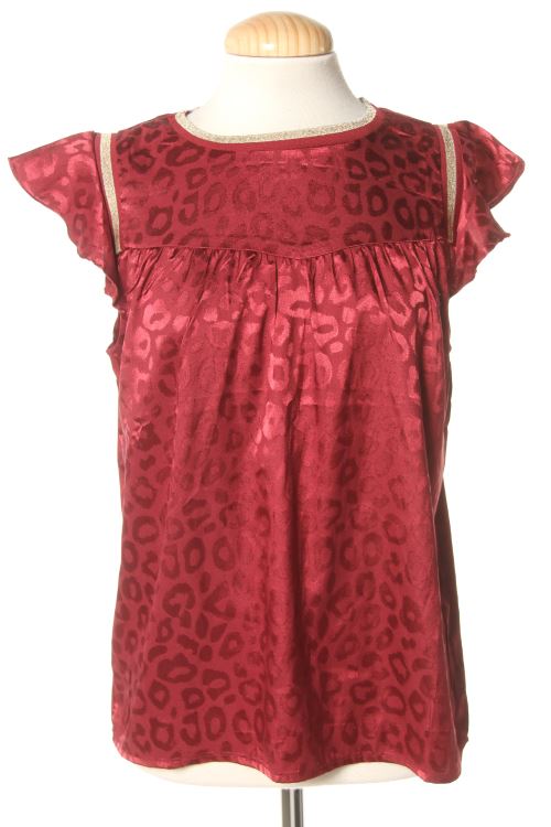 Blusa de manga corta