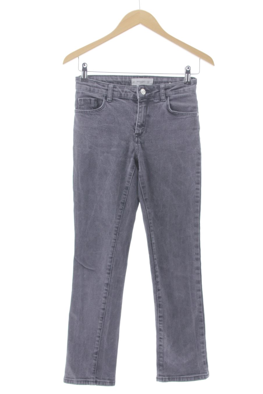 Jeans Mango de la taille 32, de couleur gris de denim