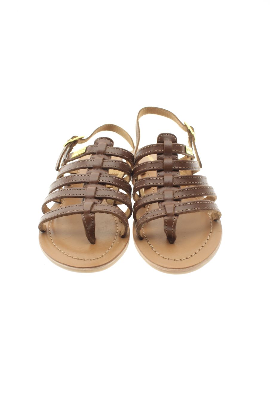 Sandalias planas de Les Tropeziennes de la talla 36, de color marrón de