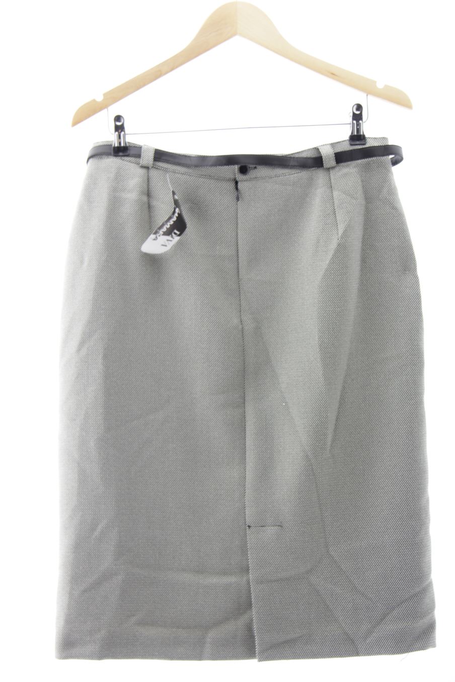 Falda de Touche de la talla 46, de color gris