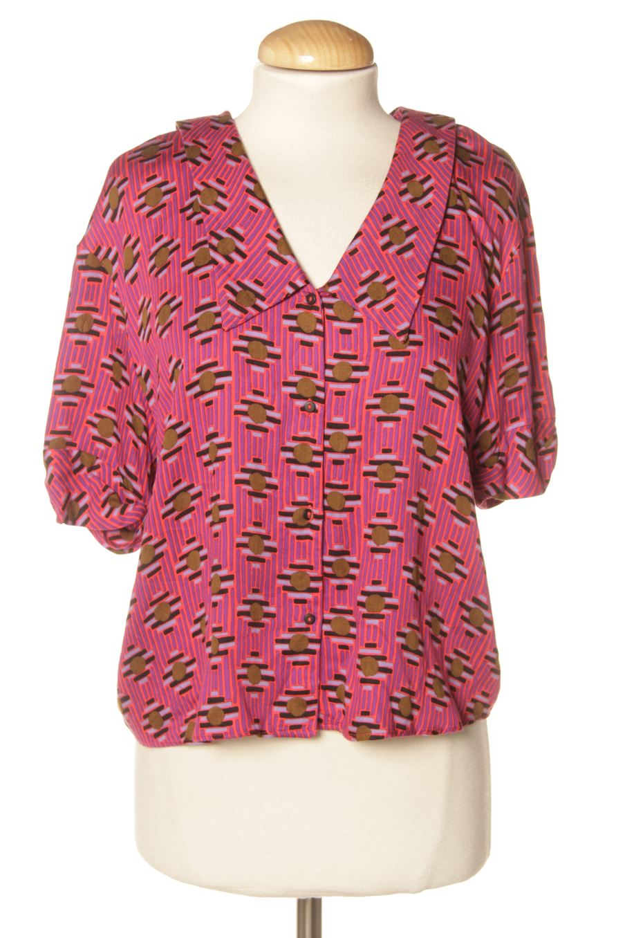 Camicia de Trafaluc de la talla XS, de color stampato