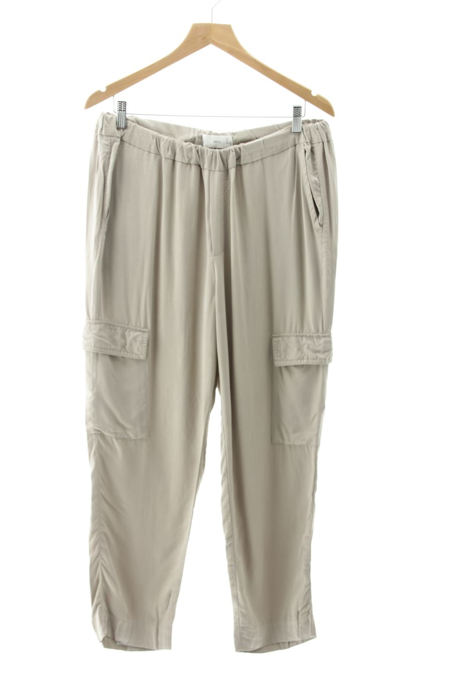 Pantalon Casual Mango de la taille XL, de couleur gris