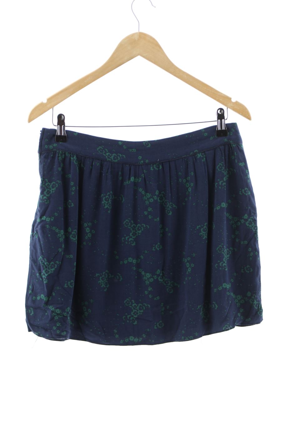 Jupe Naf Naf de la taille 38, de couleur bleu marine