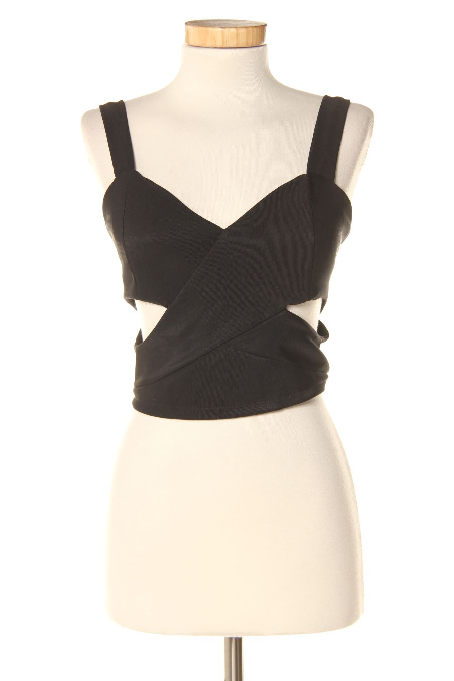 Top de PERCENTIL de la talla S, de color negro