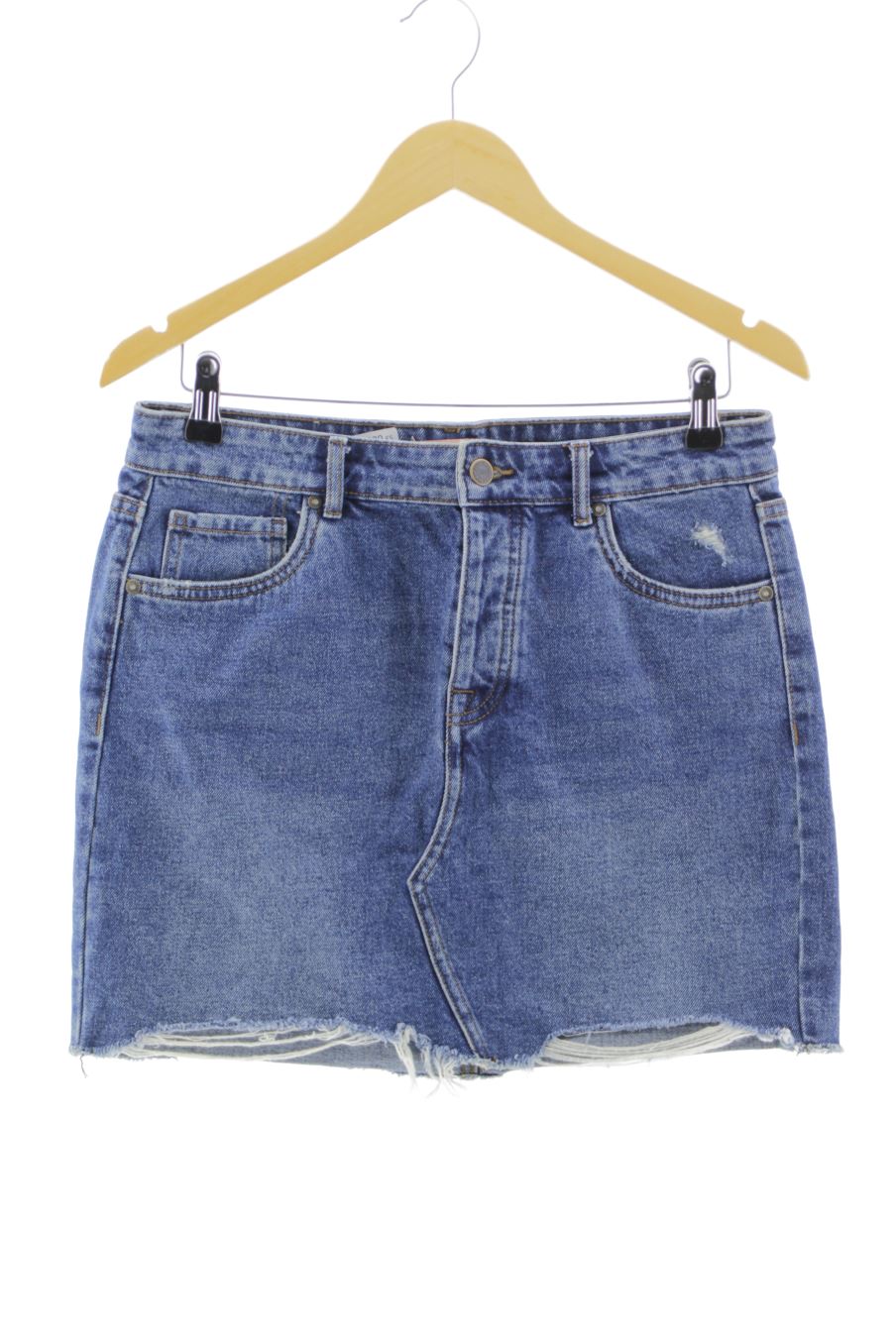 Jupe Only de la taille 38, de couleur bleu de denim