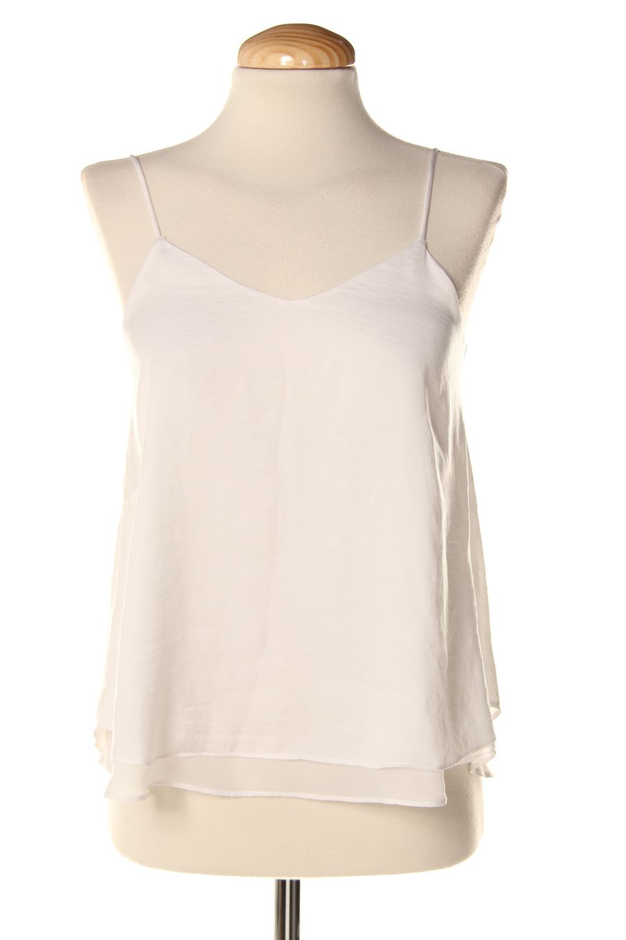 Top de Stradivarius de la talla S, de color blanco