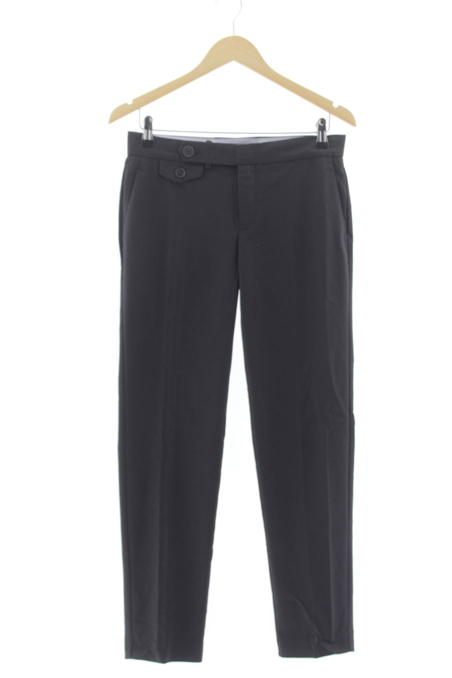 Pantaloni de Mango de la talla 36, de color nero