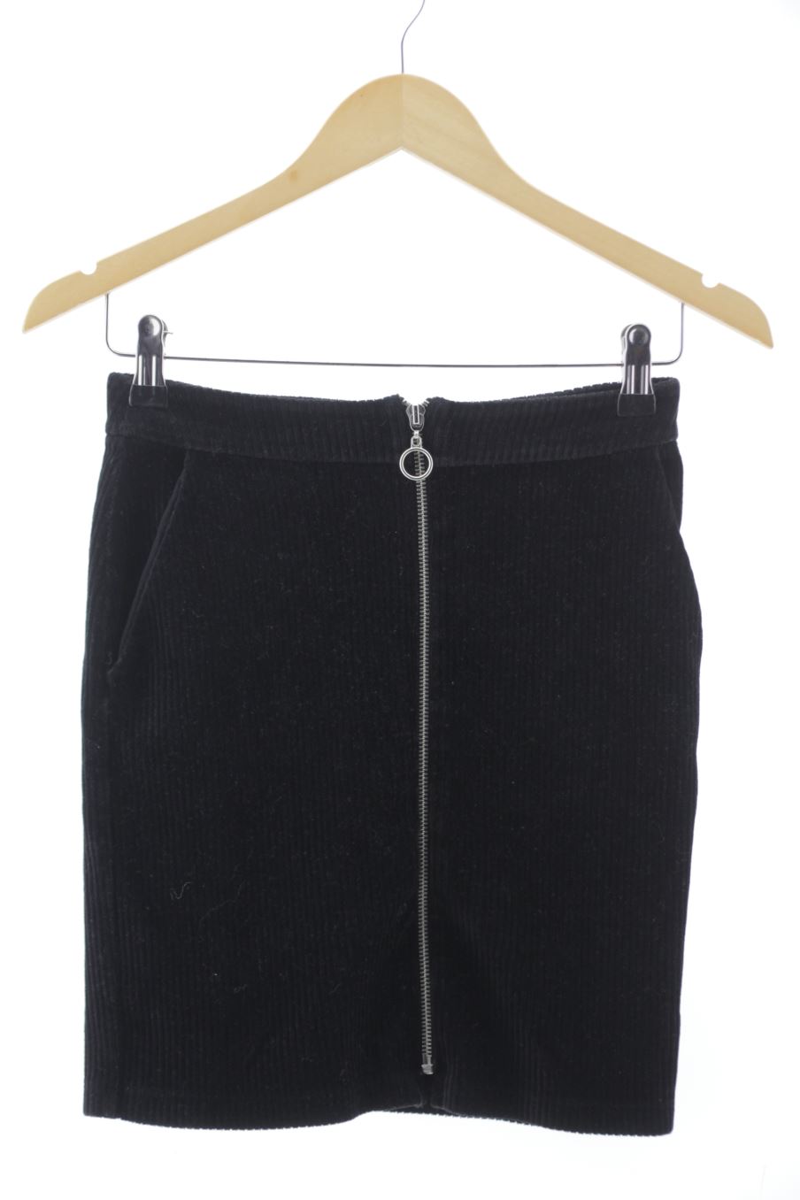 Aufwändiger Rock von Bizzbee Größe XS, Farbe Schwarz, für