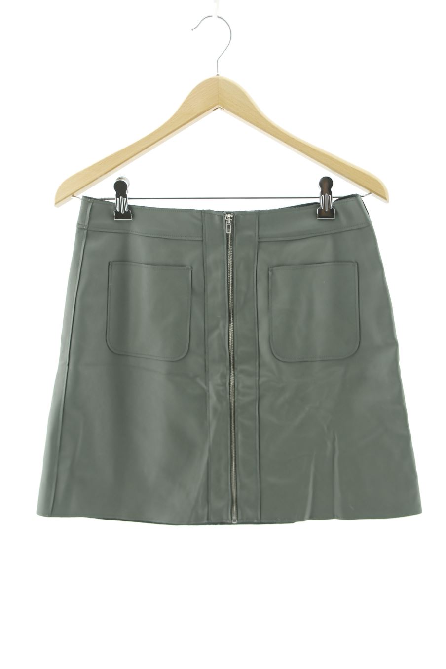 Jupe Cache cache de la taille 38, de couleur vert de synthétique