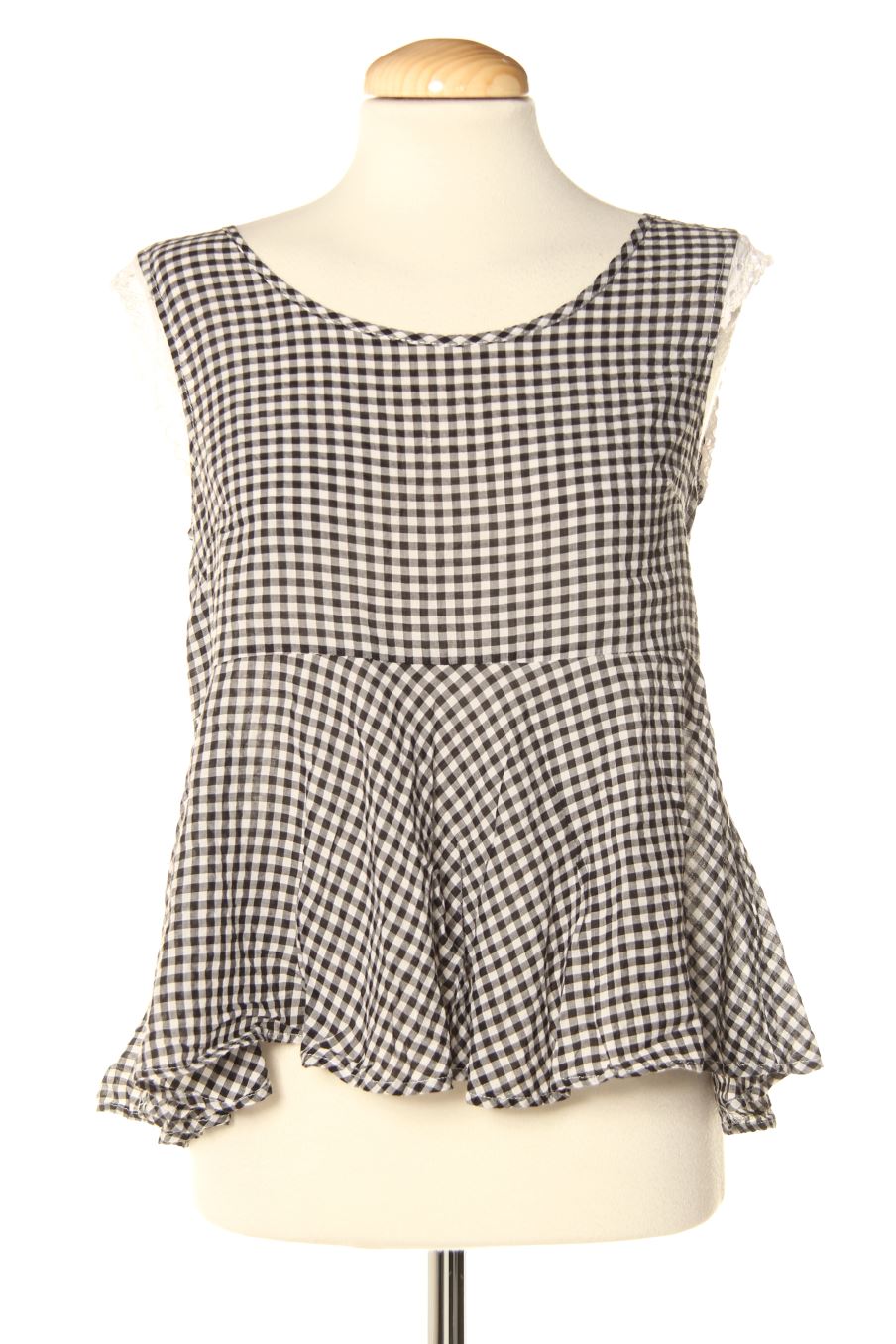 Blouse à manches courtes Motivi de la taille S, de couleur carreaux