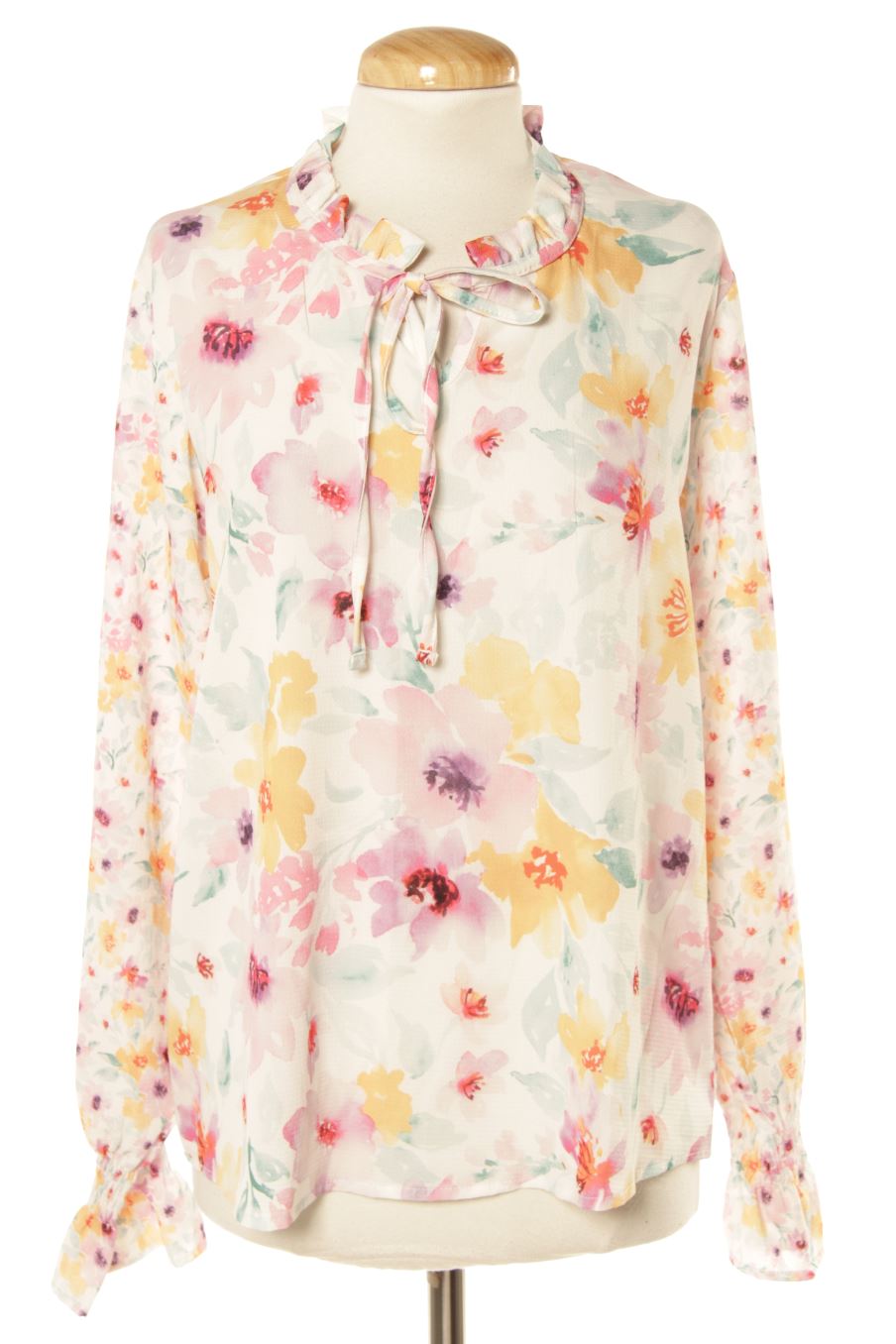 Blouse à manches longues Milan kiss de la taille S, de couleur fleurs
