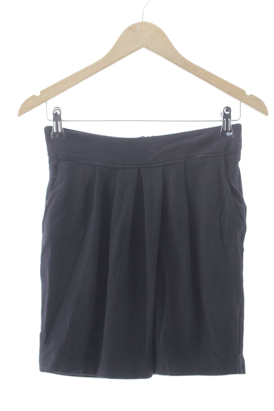 Aufwändiger Rock von Massimo Dutti Größe S, Farbe Schwarz, für