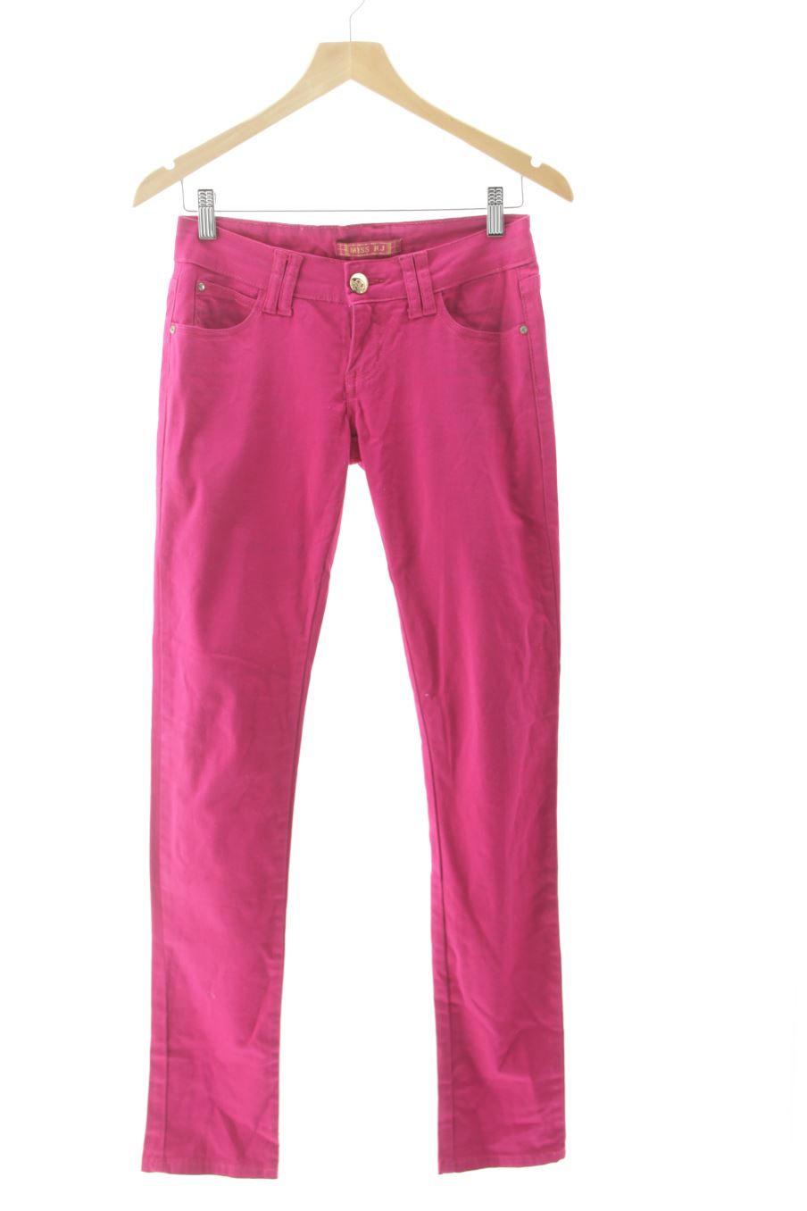 Jeans Miss RJ de la taille 38, de couleur rose de denim