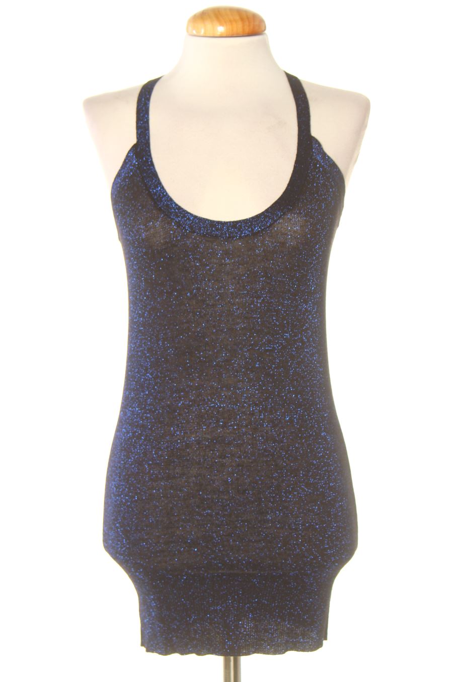 Top Mango de la taille S, de couleur bleu